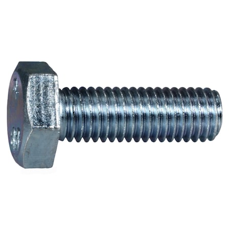 Class 8.8, M10-1.50 Hex Head Cap Screw, Zinc Plated Steel, 30 Mm L, 10 PK